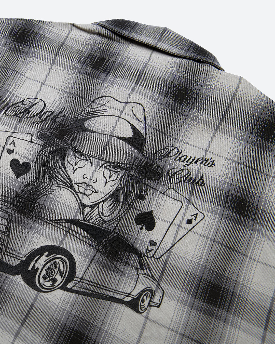 Players Club Embroidered Flannel Shirt - Image 3